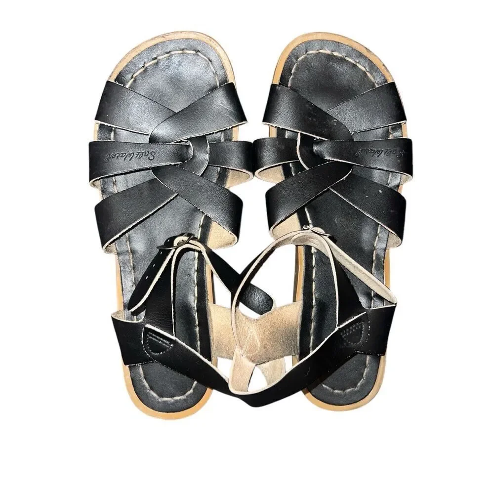 ✨Salt Water Original Black Womens Sz 6 Sandals✨